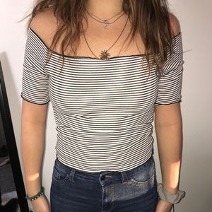 Off the shoulder shirt